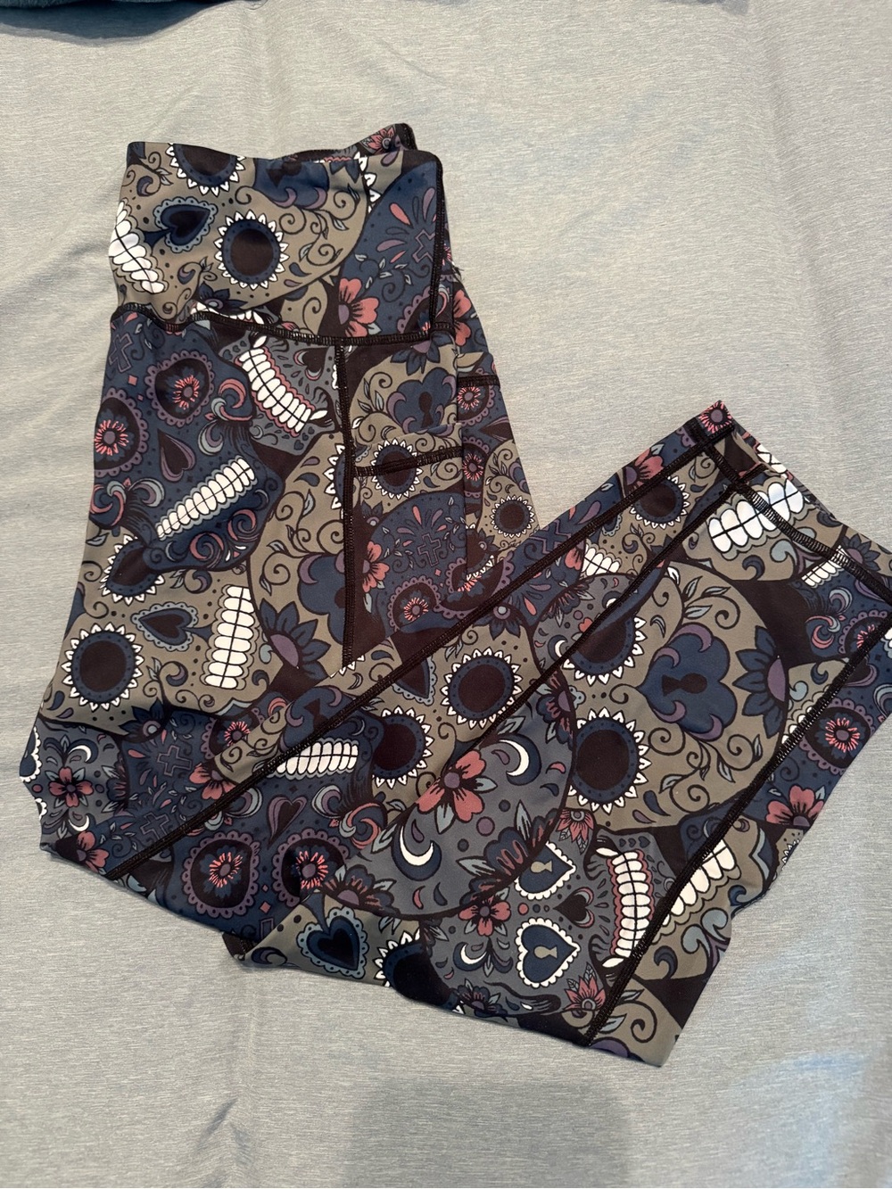 Constantly Varied Gear Midnight skulls capris